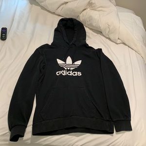 Womens Black Adidas Hoodie